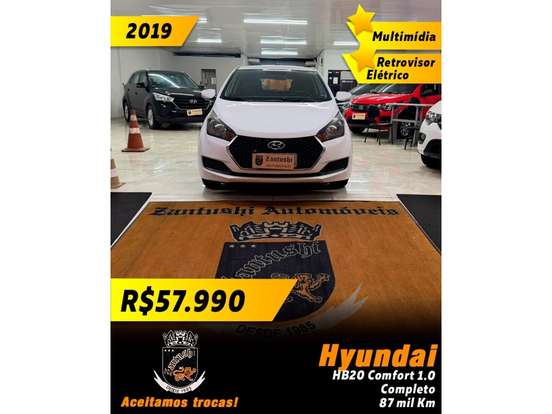 HYUNDAI-HB20-1.0 COMFORT 12V FLEX 4P MANUAL HYUNDAI-HB20-2019