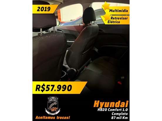 HYUNDAI-HB20-1.0 COMFORT 12V FLEX 4P MANUAL HYUNDAI-HB20-2019