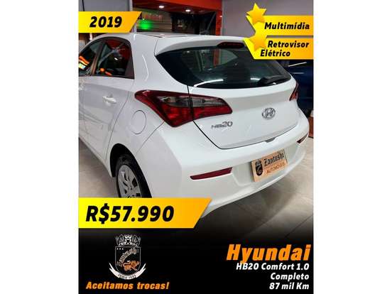 HYUNDAI-HB20-1.0 COMFORT 12V FLEX 4P MANUAL HYUNDAI-HB20-2019