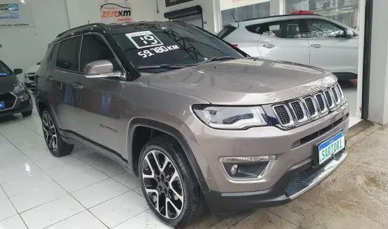 JEEP-COMPASS-2.0 16V FLEX LIMITED AUTOMÁTICO JEEP-COMPASS-2019