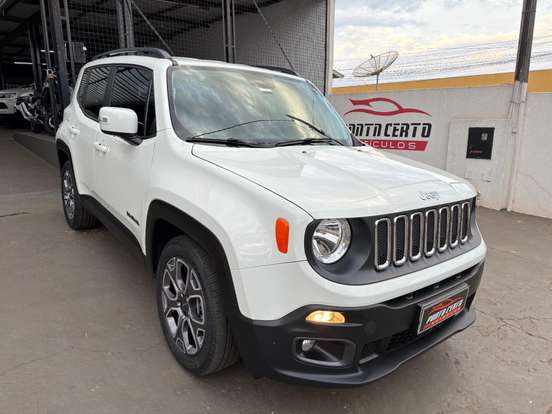 JEEP-RENEGADE-1.8 16V FLEX LONGITUDE 4P AUTOMÁTICO JEEP-RENEGADE-2018