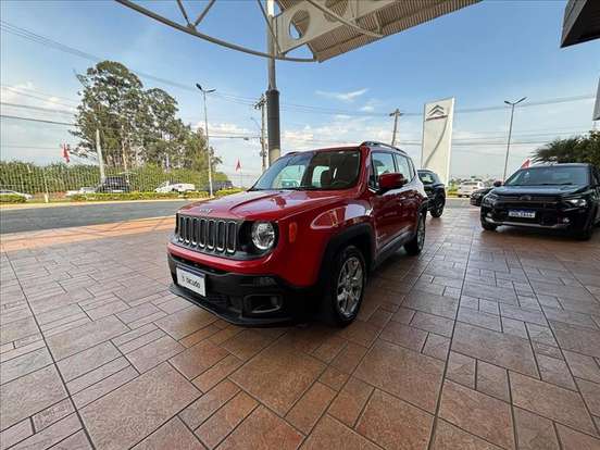 JEEP-RENEGADE-1.8 16V FLEX LONGITUDE 4P AUTOMÁTICO JEEP-RENEGADE-2016
