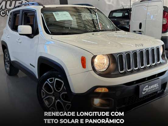 JEEP-RENEGADE-1.8 16V FLEX LONGITUDE 4P AUTOMÁTICO JEEP-RENEGADE-2018