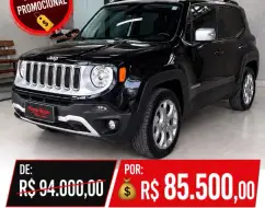 JEEP RENEGADE 2.0 16V TURBO DIESEL LIMITED 4P 4X4 AUTOMÁTICO JEEP RENEGADE 2.0 16V TURBO DIESEL LIMITED 4P 4X4 AUTOMÁTICO