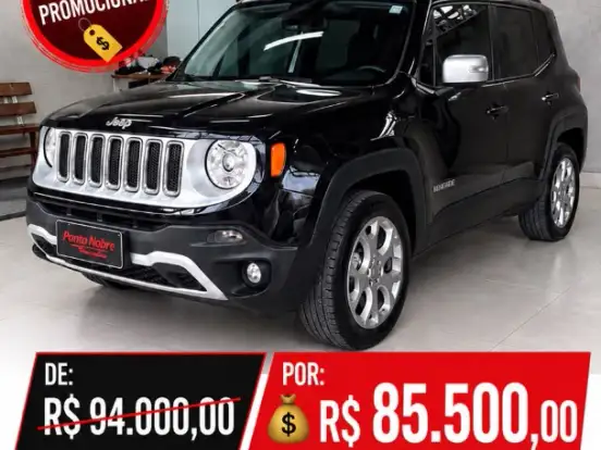 JEEP-RENEGADE-2.0 16V TURBO DIESEL LIMITED 4P 4X4 AUTOMÁTICO JEEP-RENEGADE-2018