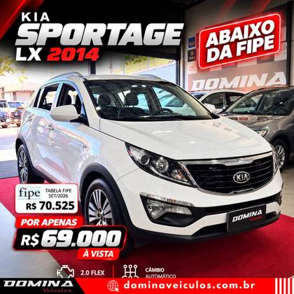 KIA SPORTAGE 2.0 LX 4X2 16V FLEX 4P AUTOMÁTICO