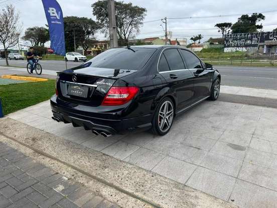 MERCEDES-BENZ-C 63 AMG-6.3 SEDAN V8 GASOLINA 4P AUTOMATICO MERCEDES-BENZ-C 63 AMG-2011