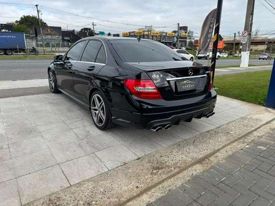 MERCEDES-BENZ-C 63 AMG-6.3 SEDAN V8 GASOLINA 4P AUTOMATICO MERCEDES-BENZ-C 63 AMG-2011