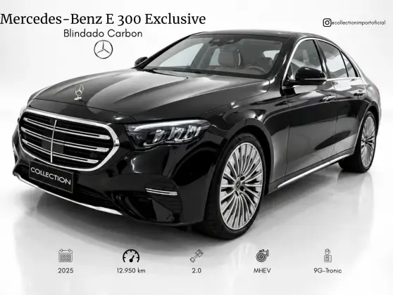 Mercedes-Benz E 300 2.0 Mhev Exclusive 9G-Tronic
