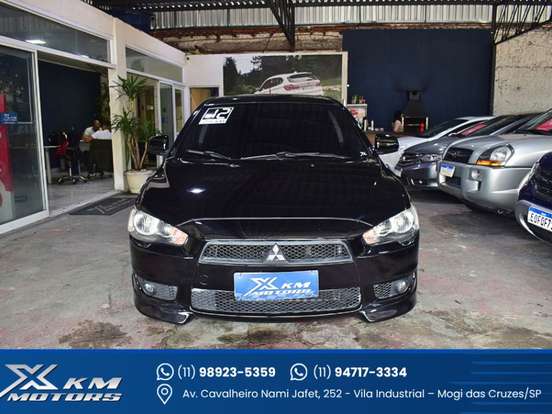 MITSUBISHI-LANCER-2.0 16V GASOLINA 4P AUTOMÁTICO MITSUBISHI-LANCER-2012