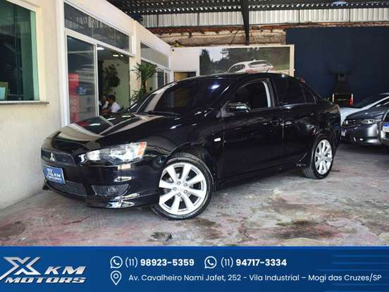 MITSUBISHI-LANCER-2.0 16V GASOLINA 4P AUTOMÁTICO MITSUBISHI-LANCER-2012