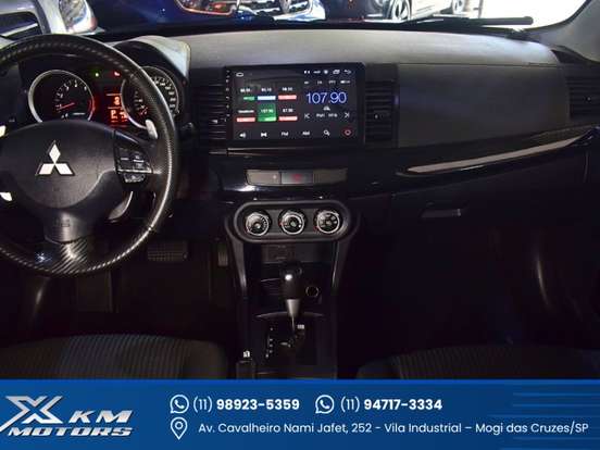 MITSUBISHI-LANCER-2.0 16V GASOLINA 4P AUTOMÁTICO MITSUBISHI-LANCER-2012