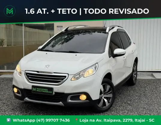 PEUGEOT 2008 1.6 16V FLEX GRIFFE 4P AUTOMÁTICO