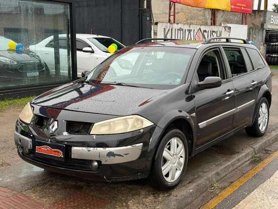 RENAULT-MEGANE-2.0 DYNAMIQUE GRAND TOUR 16V GASOLINA 4P AUTOMÁTICO RENAULT-MEGANE-2007