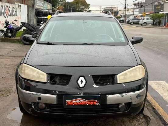 RENAULT-MEGANE-2.0 DYNAMIQUE GRAND TOUR 16V GASOLINA 4P AUTOMÁTICO RENAULT-MEGANE-2007
