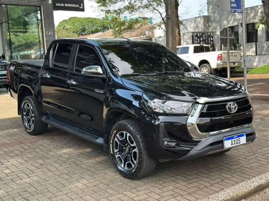 TOYOTA-HILUX-2.7 VVT-i FLEX CD SRV 4X4 AUTOMÁTICO TOYOTA-HILUX-2021