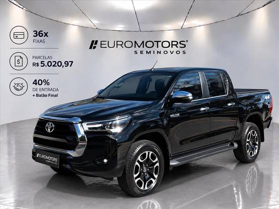 TOYOTA HILUX 2.8 D-4D TURBO DIESEL CD SRX 4X4 AUTOMÁTICO