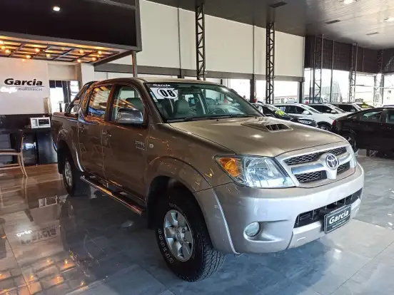 TOYOTA-HILUX-3.0 SRV 4X4 CD 16V TURBO INTERCOOLER DIESEL 4P AUTOMÁTICO TOYOTA-HILUX-2008