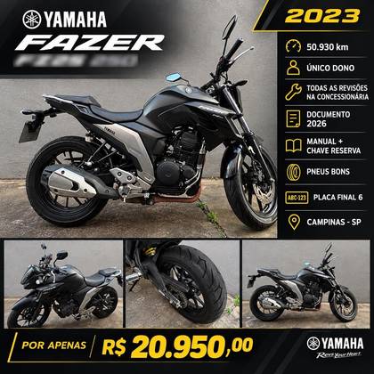 YAMAHA FZ25 FAZER ABS 