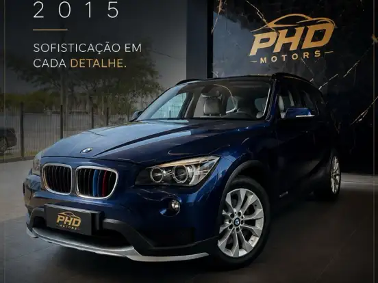 BMW-X1-2.0 16V TURBO ACTIVEFLEX SDRIVE20I X-LINE 4P AUTOMÁTICO BMW-X1-2015