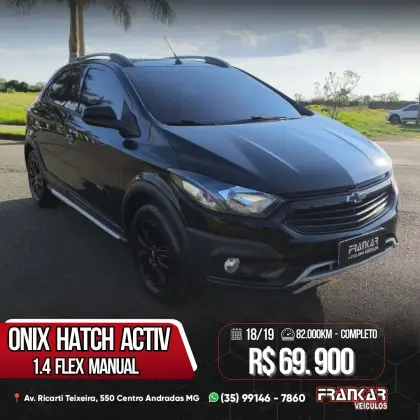 CHEVROLET ONIX 1.4 MPFI ACTIV 8V FLEX 4P MANUAL