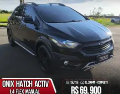CHEVROLET ONIX 1.4 MPFI ACTIV 8V FLEX 4P MANUAL CHEVROLET ONIX 1.4 MPFI ACTIV 8V FLEX 4P MANUAL