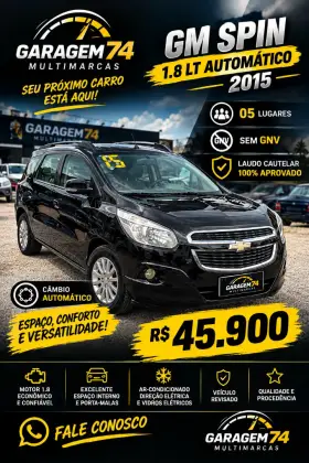 CHEVROLET SPIN 1.8 LT 8V FLEX 4P AUTOMÁTICO