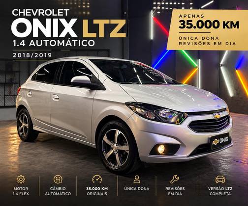 CHEVROLET ONIX 1.4 MPFI LTZ 8V FLEX 4P AUTOMÁTICO