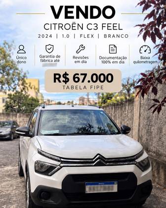 CITROËN C3 1.0 FIREFLY FLEX FEEL MANUAL