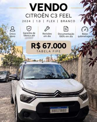 CITROËN-C3-1.0 FIREFLY FLEX FEEL MANUAL CITROËN-C3-2024