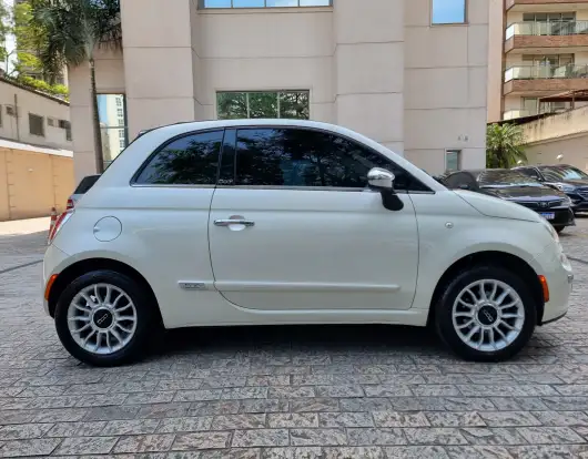 FIAT-500-1.4 CABRIO 16V FLEX 2P AUTOMÁTICO FIAT-500-2014