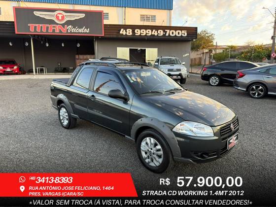 FIAT STRADA 1.4 MPI WORKING CD 8V FLEX 2P MANUAL
