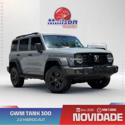 GWM TANK 300 2.0 HI4-T PHEV 4X4 9HAT