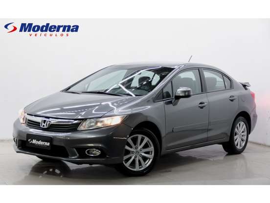 HONDA-CIVIC-1.8 LXS 16V FLEX 4P AUTOMÁTICO HONDA-CIVIC-2013