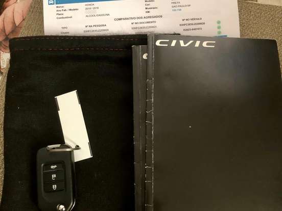HONDA-CIVIC-2.0 16V FLEXONE SPORT 4P CVT HONDA-CIVIC-2018