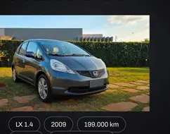 HONDA FIT 1.4 LX 16V FLEX 4P MANUAL HONDA FIT 1.4 LX 16V FLEX 4P MANUAL