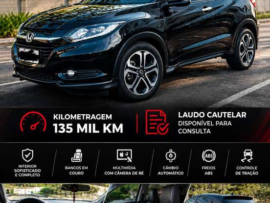 HONDA-HR-V-1.8 16V FLEX TOURING 4P AUTOMÁTICO HONDA-HR-V-2018