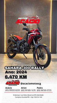 HONDA XRE 300 SAHARA RALLY 