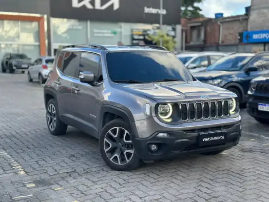 JEEP-RENEGADE-1.8 16V FLEX LONGITUDE 4P AUTOMÁTICO JEEP-RENEGADE-2020