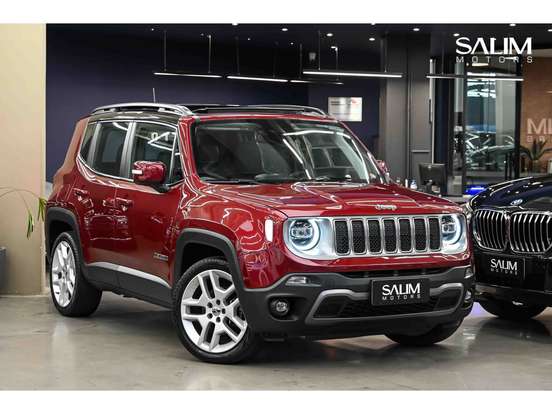 JEEP-RENEGADE-1.8 16V FLEX LIMITED 4P AUTOMÁTICO JEEP-RENEGADE-2021