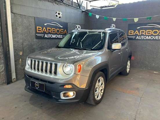 JEEP-RENEGADE-1.8 16V FLEX LIMITED 4P AUTOMÁTICO JEEP-RENEGADE-2018