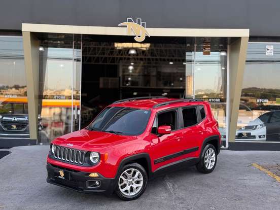 JEEP-RENEGADE-1.8 16V FLEX LONGITUDE 4P AUTOMÁTICO JEEP-RENEGADE-2016