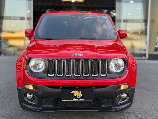 JEEP-RENEGADE-1.8 16V FLEX LONGITUDE 4P AUTOMÁTICO JEEP-RENEGADE-2016