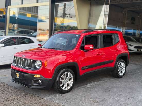 JEEP-RENEGADE-1.8 16V FLEX LONGITUDE 4P AUTOMÁTICO JEEP-RENEGADE-2016