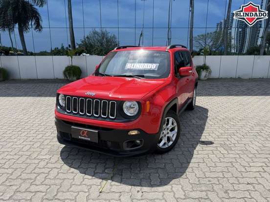 JEEP-RENEGADE-1.8 16V FLEX LONGITUDE 4P AUTOMÁTICO JEEP-RENEGADE-2016
