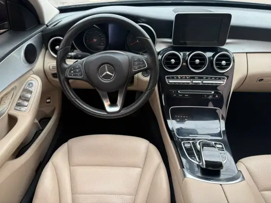 MERCEDES-BENZ-C 180-1.6 CGI 16V TURBO GASOLINA 4P AUTOMÁTICO MERCEDES-BENZ-C 180-2015