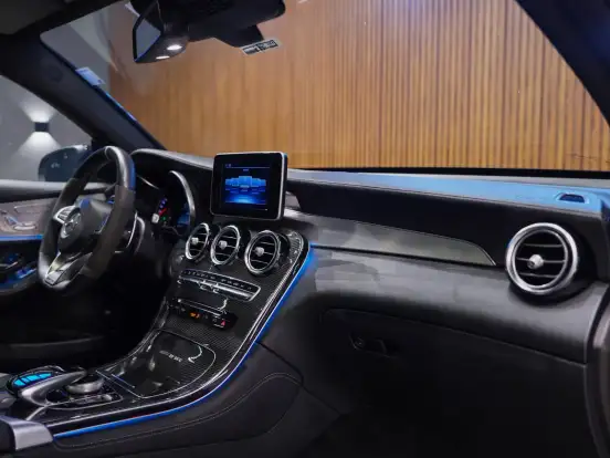 MERCEDES-BENZ-GLC 63 AMG-4.0 V8 TURBO GASOLINA COUPÉ S 4MATIC+ SPEEDSHIFT MERCEDES-BENZ-GLC 63 AMG-2018