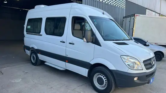MERCEDES-BENZ-SPRINTER-2.2 415 CDI VAN 16 LUGARES TETO BAIXO 16V BI-TURBO DIESEL MANUAL MERCEDES-BENZ-SPRINTER-2014