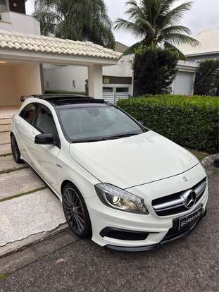 MERCEDES-BENZ-A 45 AMG-2.0 16V TURBO GASOLINA 4P AUTOMATIZADO MERCEDES-BENZ-A 45 AMG-2015