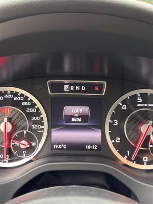 MERCEDES-BENZ-A 45 AMG-2.0 16V TURBO GASOLINA 4P AUTOMATIZADO MERCEDES-BENZ-A 45 AMG-2015